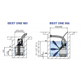 Pompe submersible BEST ONE MA - 10 m de câble - Ebara