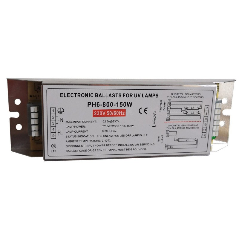 Ballast électrique pour UV HOME 2