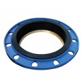 Adaptateur à bride DN80 pour tube PE/PVC TECOFI