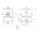 Dimensions EVAMATIC-BOX N 200 litres