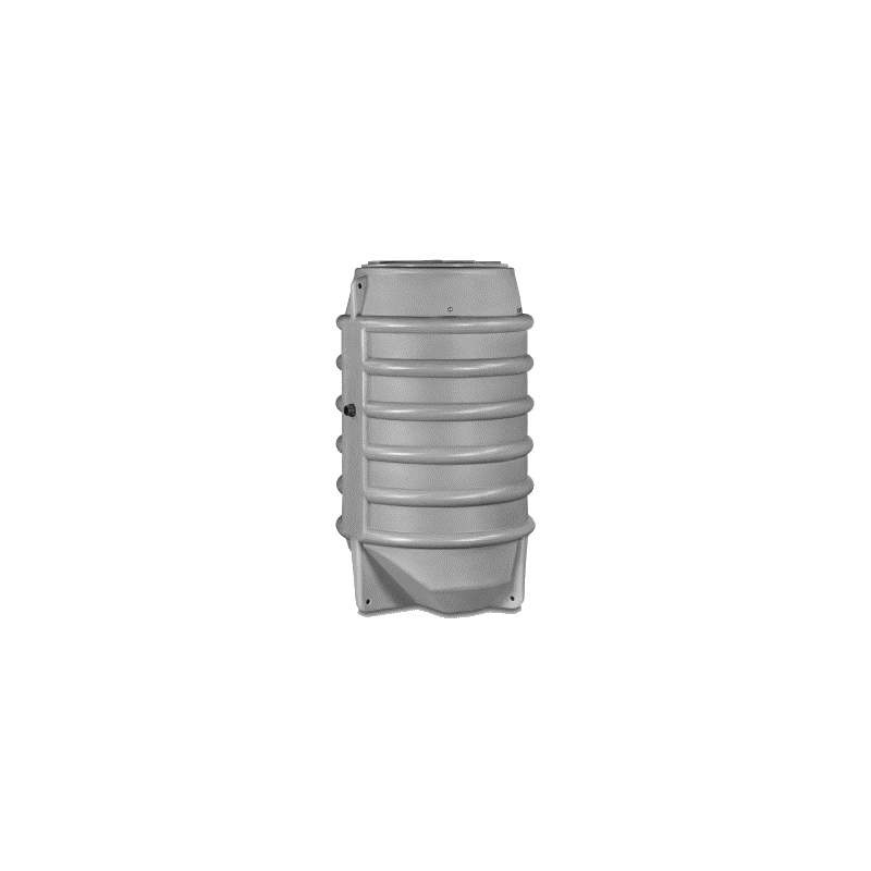 MICRO 10 2000, Hauteur 2m, Tuyauterie PVC DN 50, équipée de deux pompes 1310H-50W.253.V92.400/10