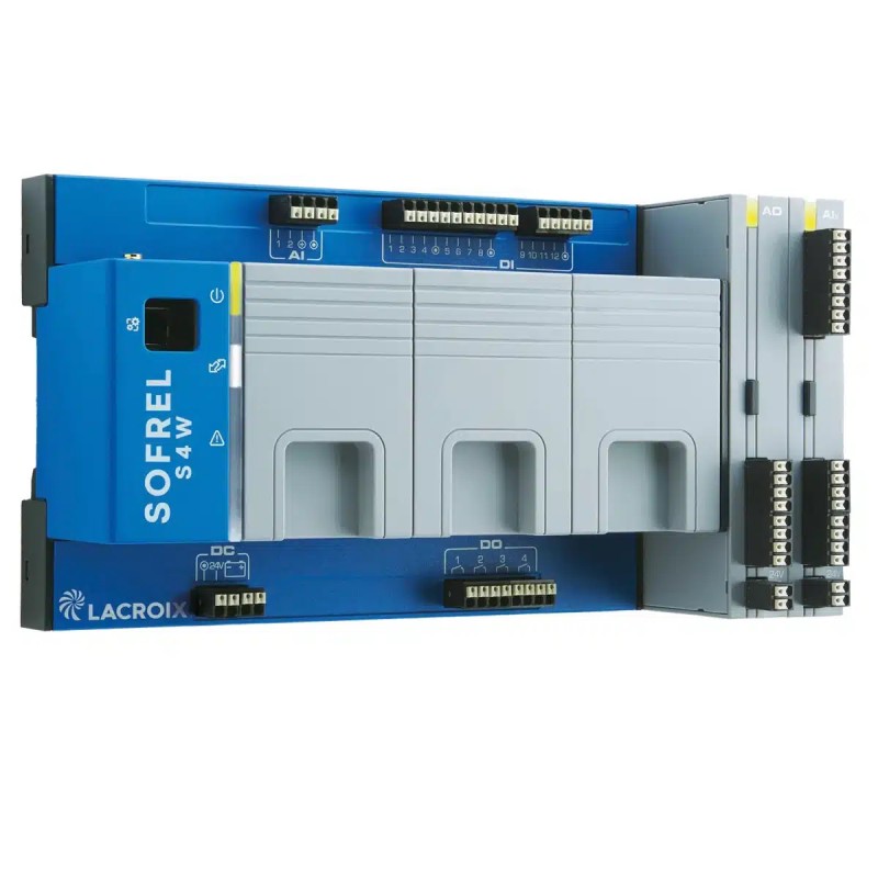 Poste local de télégestion SOFREL S4W – IIoT sécurisé – réseau eau
