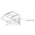 Couvercle de filtre pour compresseur XP-40/60/80 HIBLOW