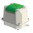Compresseur Secoh JDK‑S‑200, simple corps, sortie Ø 26 mm, LED de défaut et protection thermique visibles.