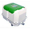 Compresseur Secoh JDK‑S‑500, simple corps, sortie Ø 27 mm, protection thermique et LED visibles.