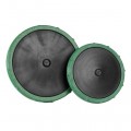 Disque diffuseur fines bulles 270 mm, membrane EPDM, support ABS et clapet antiretour visibles.