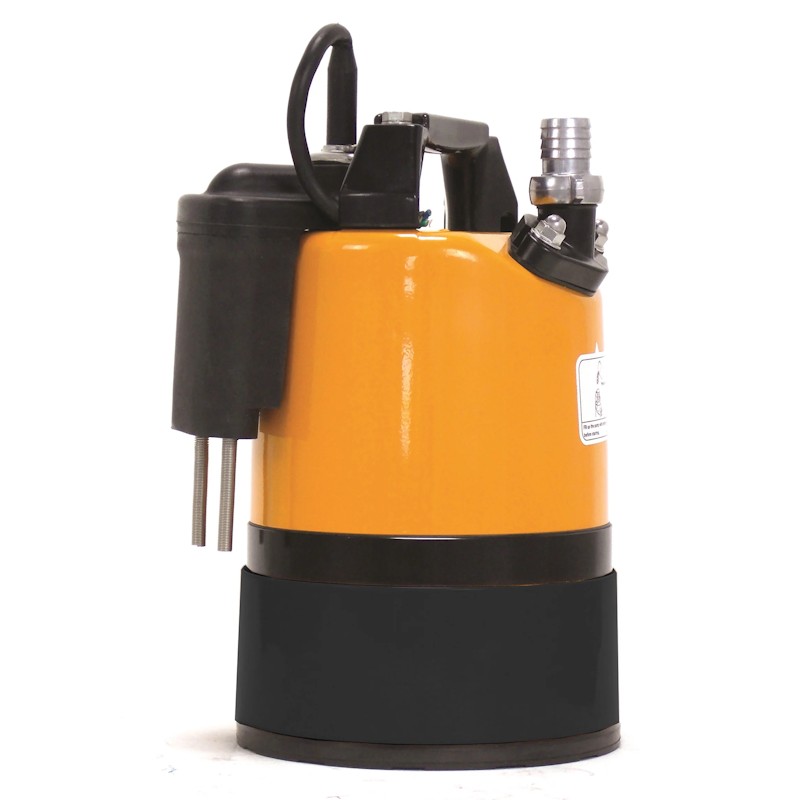 Pompe serpillière Tsurumi LSCE1.4S automatique – vue produit sur fond blanc Pompe serpillière Tsurumi LSCE1.4S automatique – vue produit sur fond blanc