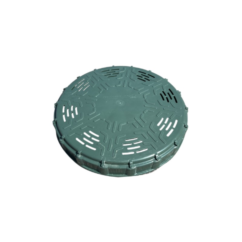 Tampon couvercle perforé à visser D320 RIKUTEC Tampon couvercle perforé à visser D320 RIKUTEC