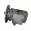Vue du moteur VEM K21R80K6 triphasé – arbre inox Ø19 mm