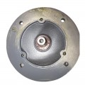 Moteur VEM K21R80K6 monté avec arbre claveté et turbine aluminium