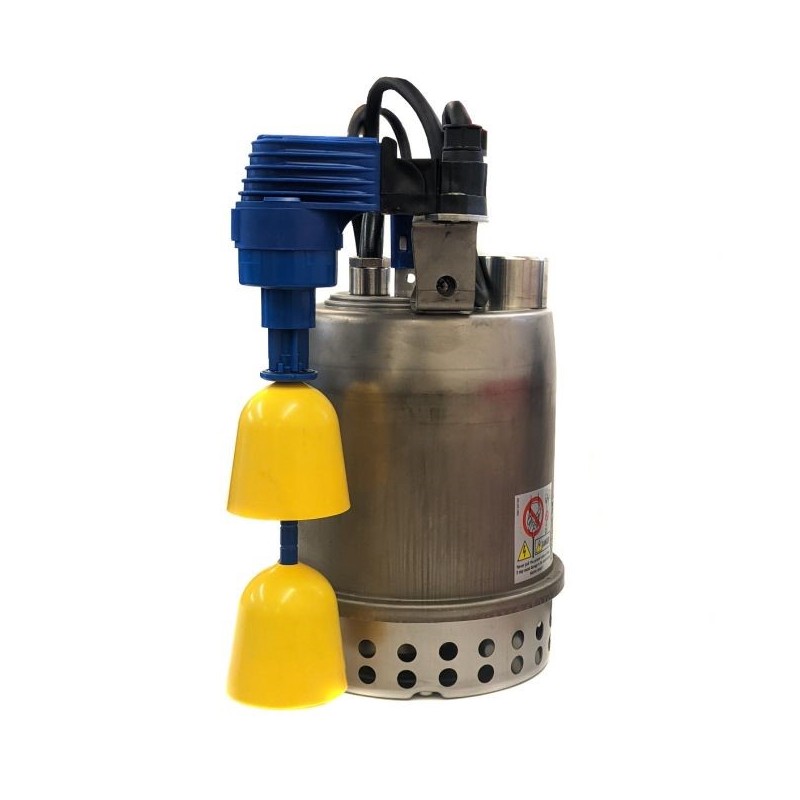 Pompe submersible EBARA BEST ONE MW avec flotteur vertical magnétique intégré pour relevage automatique des eaux chargées