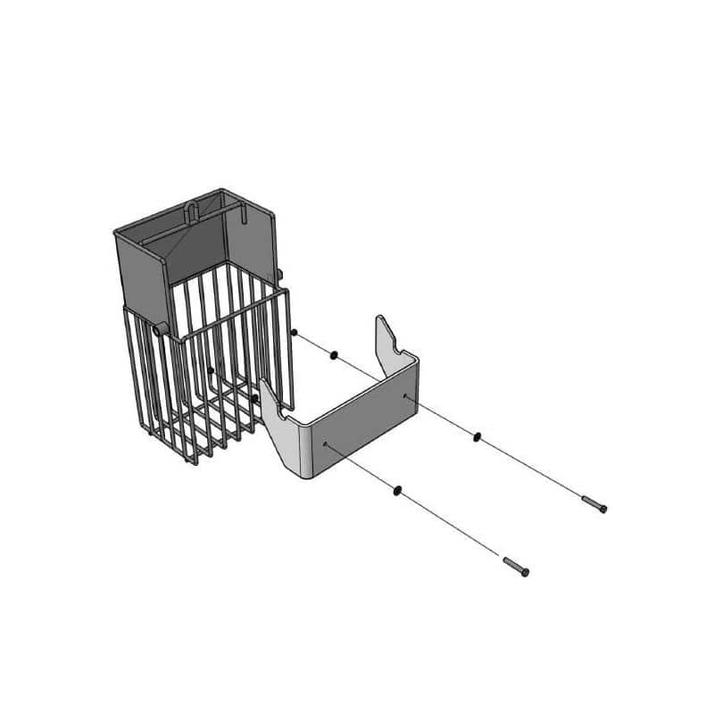 Panier Dégrilleur Flygt acier inoxydable Hydrolys