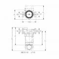 Circulateur de chauffage Lowara EBV 15-1/110