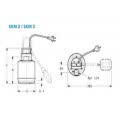 Plan encombrement SXM2 / SXM3