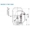 Station de relevage MICRO 5 TER 1000 DXVM 35-5 FLYGT