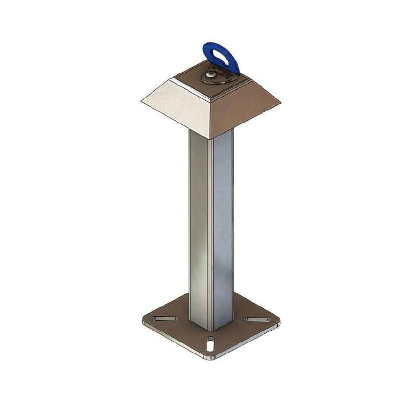 Potelet d'ancrage stop chute H 500mm Hydrolys Potelet d'ancrage stop chute H 500mm Hydrolys