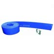 Tuyau plat PVC bleu refoulement DN 75