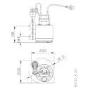 Vide-cave inox Flygt SXM 11 SG (sans régulateur)