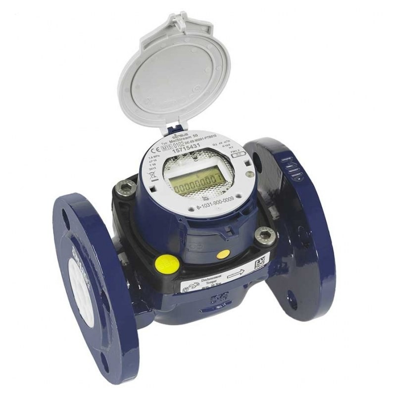 Compteur d'eau chaude 2,5 m³ avec 80 mm de longueur de construction - OEG  Webshop