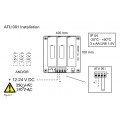 Bloc alimentation pour coffret d'alarme Flygt ATU 001