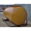 Cuve de récupération d'eau de pluie en acier cylindrique simple paroi 15000L