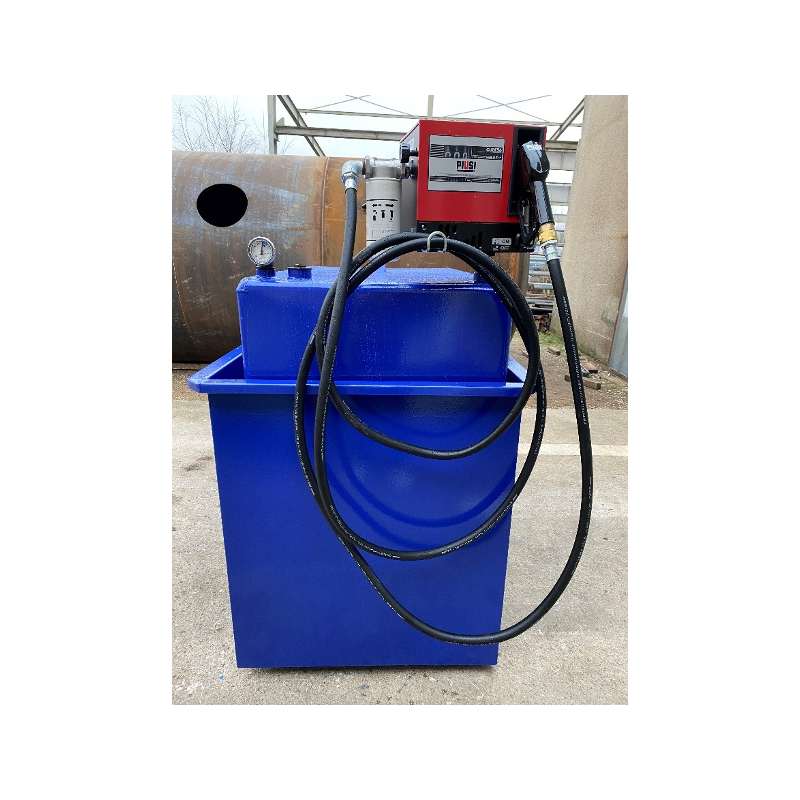 Station-service carburant mobile acier 600 litres avec groupe carrossé Hydrolys