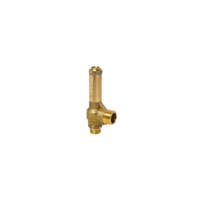 Soupape de sécurité laiton 6 bars DN15 canalisée Soupape de sécurité laiton 6 bars DN15 canalisée