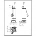 Pompe de puits Scuba Dry 3SCDS4/05/5 C G L20 DE - Hydrolys