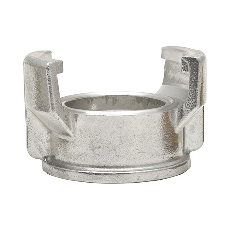Raccord pompier aluminium sans verrou DN 40 - taraudé 1" 1/2 F Raccord pompier aluminium sans verrou DN 40 - taraudé 1" 1/2 F