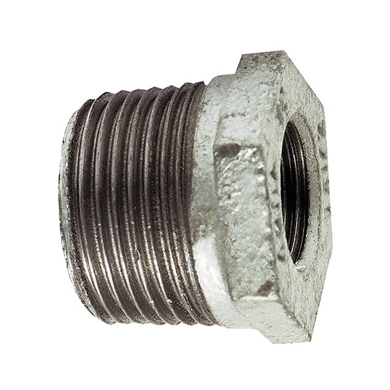 Réduction fonte galvanisée MF 66 x 33 ou 2" 1/2 x 1" 1/4 Réduction fonte galvanisée MF 66 x 33 ou 2" 1/2 x 1" 1/4