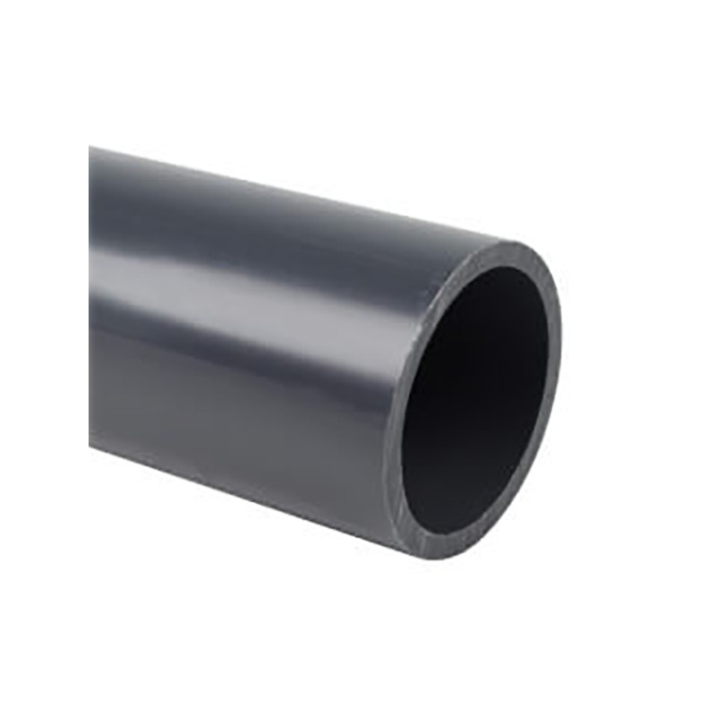 Tube PVC Ø90 x 81,4 pression 6m à coller 16bars