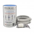 Filtre anti-odeurs S150 (gris) au charbon actif rechargeable + colliers et joint étanchéité
