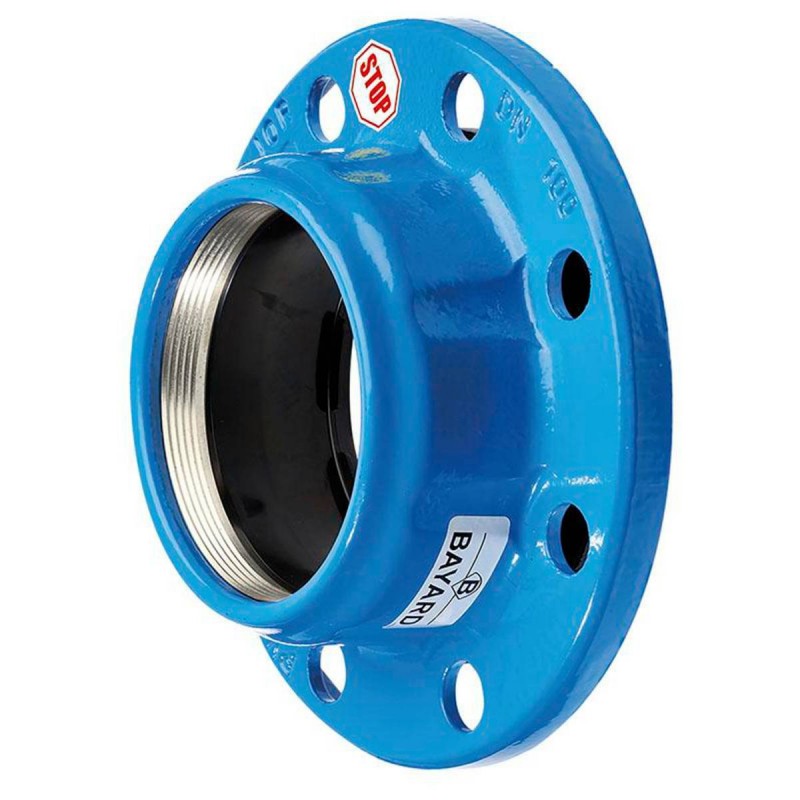 Adaptateur à bride MAJOR STOP PVC/PE DN40 DE50 PN10/16 - BAYARD