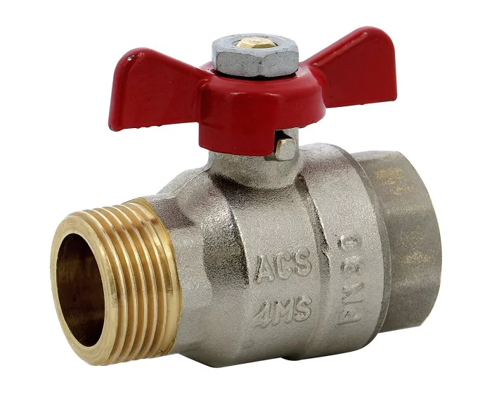 Vanne à sphère laiton VS587 1/2" MF PI M.PAP