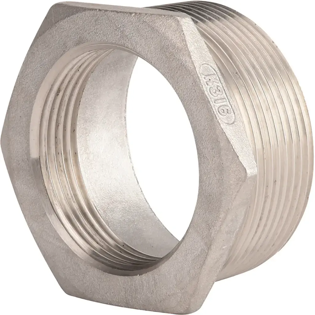 Raccord inox gamme Initiale réduction mâle femelle 2''-1''1/2