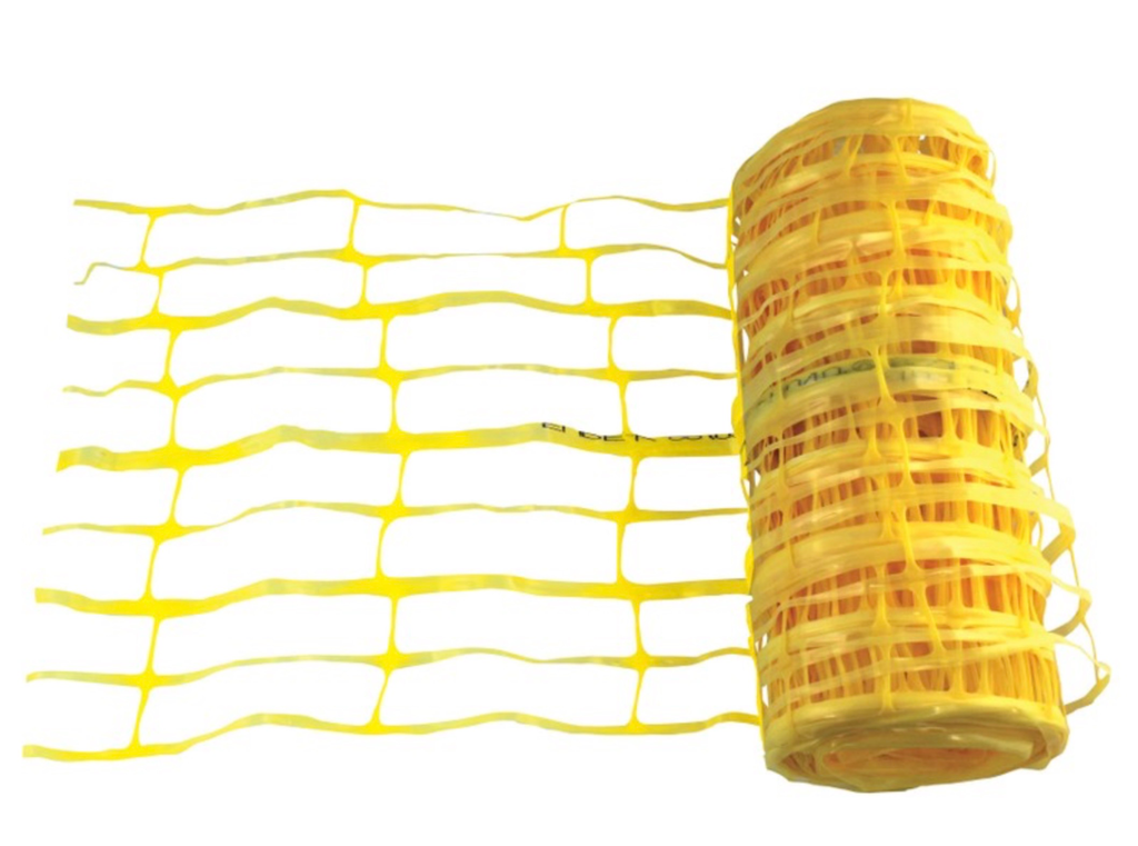 Grillage avertisseur jaune pour gaz 0,30 x 100m