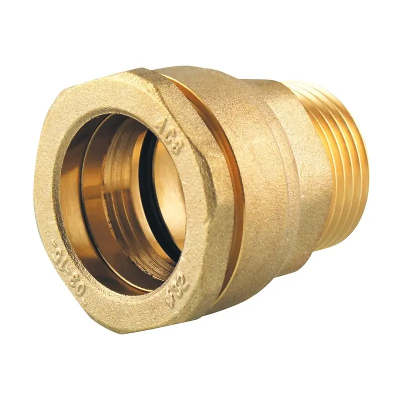 Raccord laiton à serrage extérieur PE32 - M 26 x 34