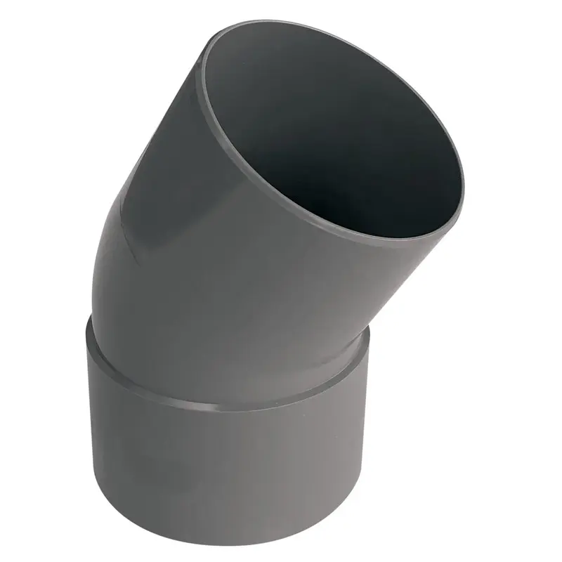 Coude PVC EVACUATION 30° MF D100