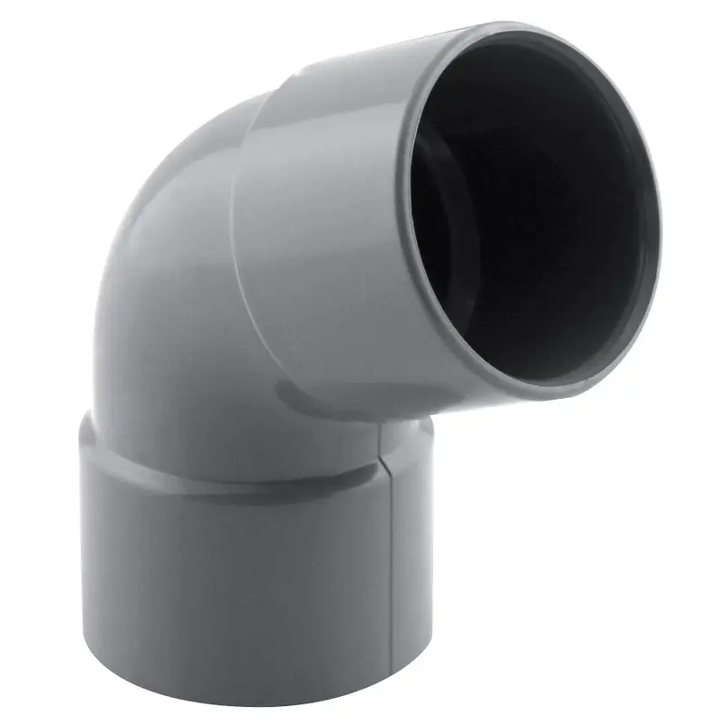 Coude PVC EVACUATION 67° FF D100