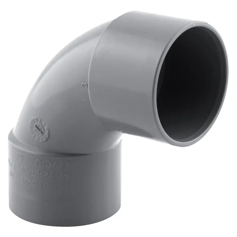 Coude PVC EVACUATION 90 FF D100