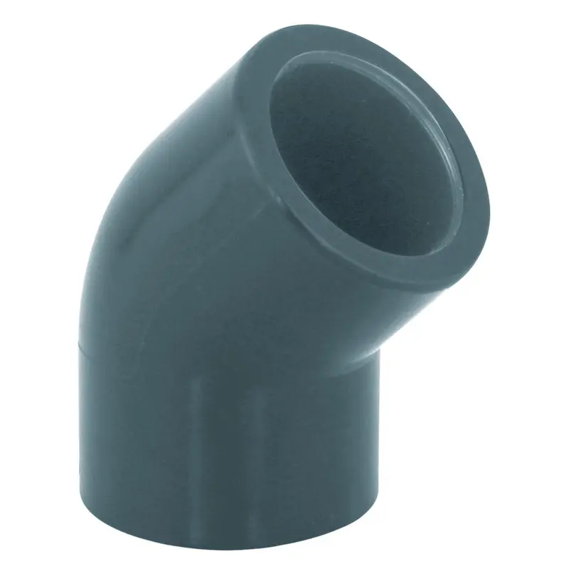 Coude Ø63 45° PVC Pression   