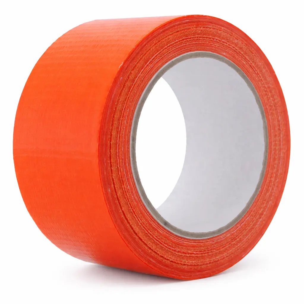 Toile fibre orange 33 m x 48 mm