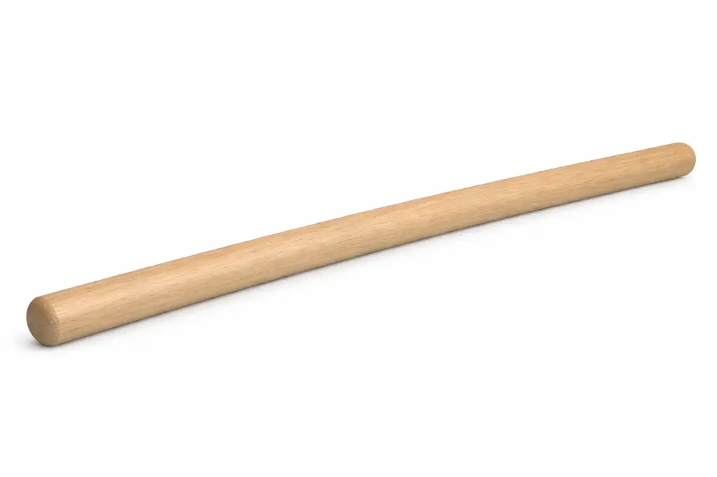 Manche de balai de cantonnier bois