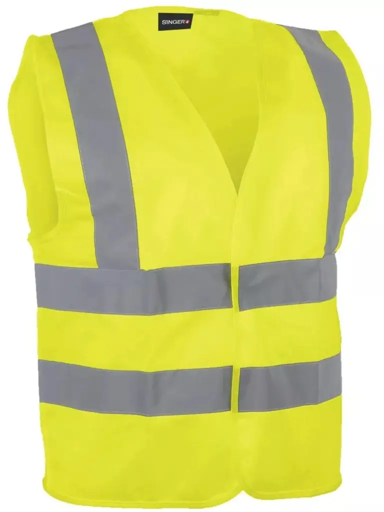 Gilet de chantier jaune