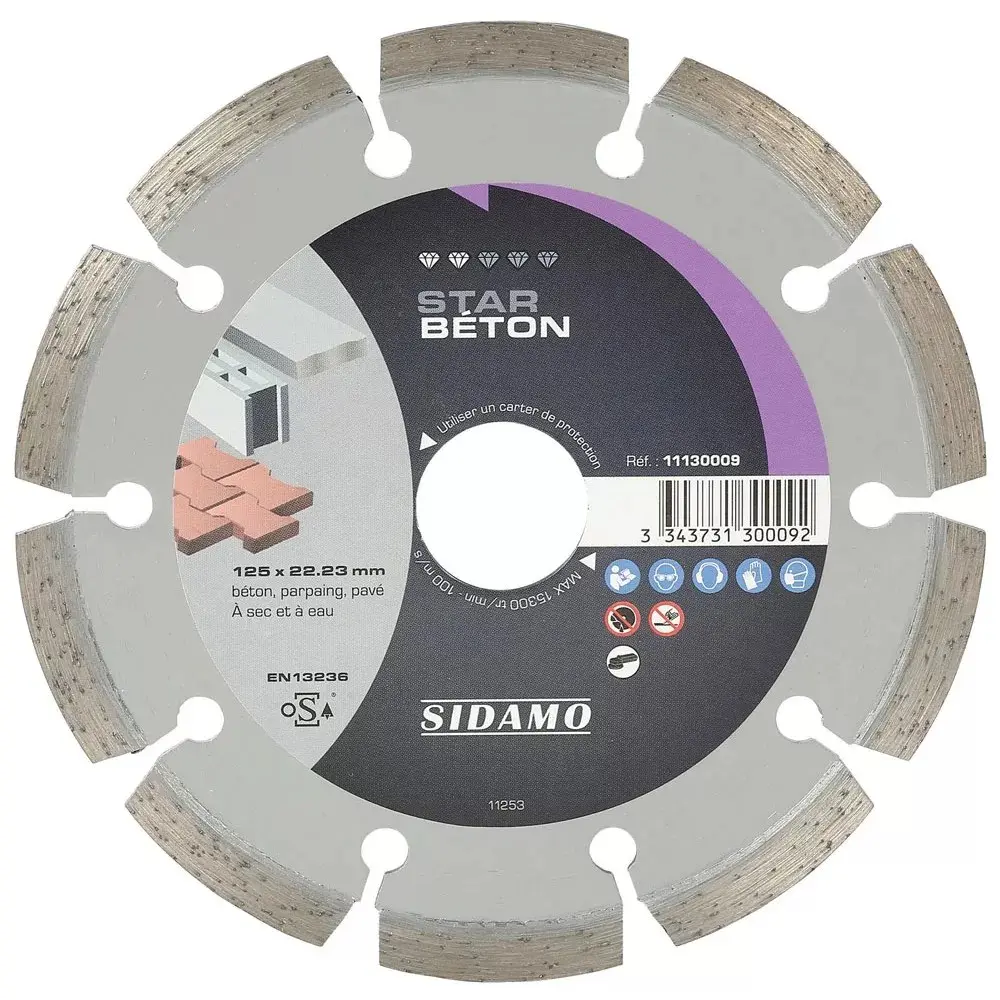 Disque diamant béton Ø230 mm