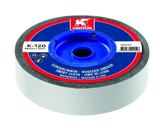Rouleau d'atelier Grain 120 25mx38mm 