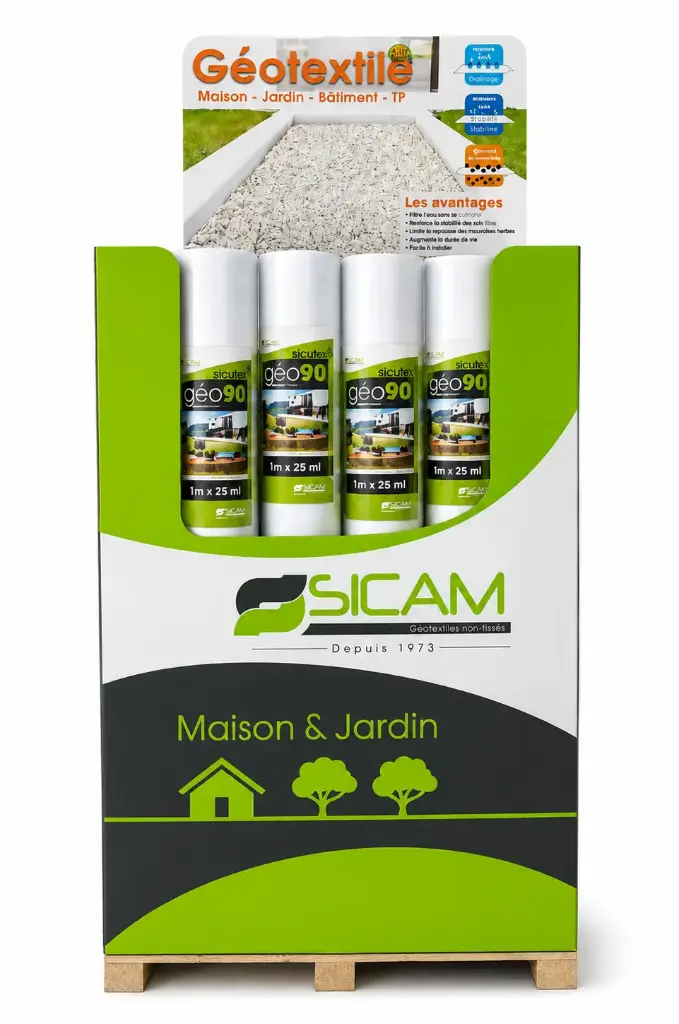 GEOTEXTILE 1m x 25 m GEO90