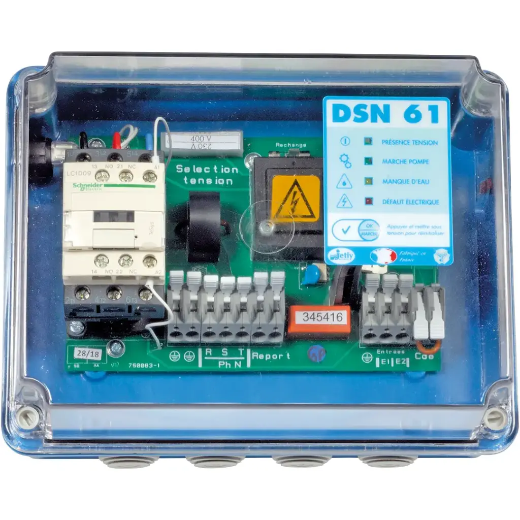 Coffret commande et protection multi-fonctions DSN-61/12