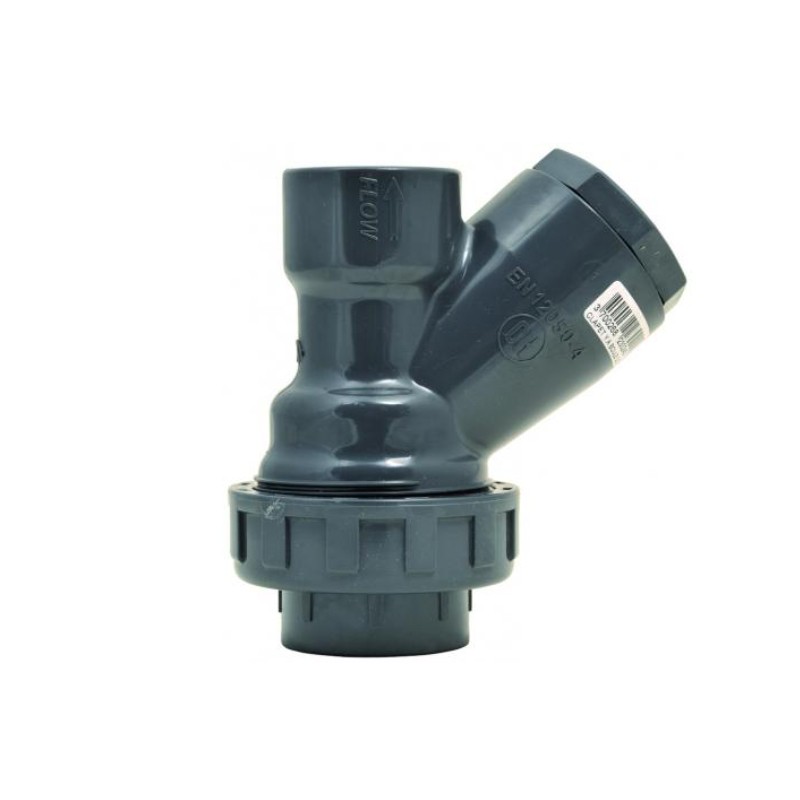 Clapet à boule PVC-U à coller refoulement DN 75 PVCP 90