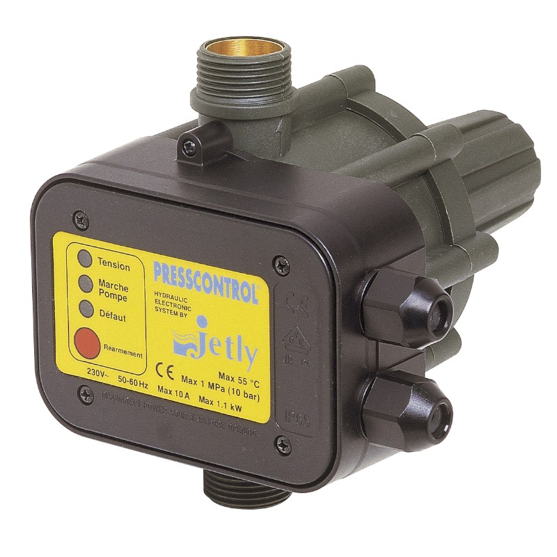 PRESSCONTROL démarrage automatique pompe JETLY